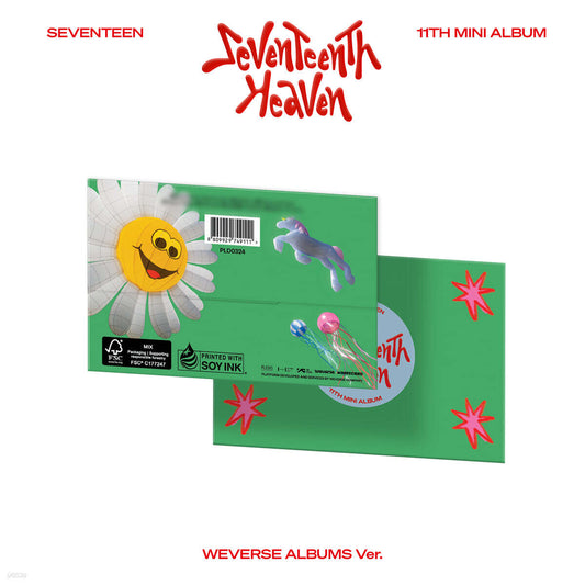SEVENTEEN - SEVENTEENTH HEAVEN [Weverse Albums ver.] album cover