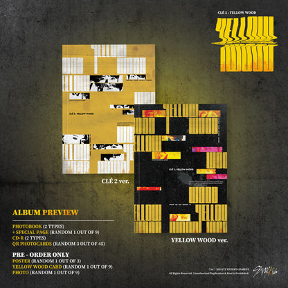 STRAY KIDS - Cle 2 : Yellow Wood album contents and details