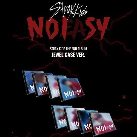 STRAY KIDS - NOEASY [Jewel Case ver.] album cover
