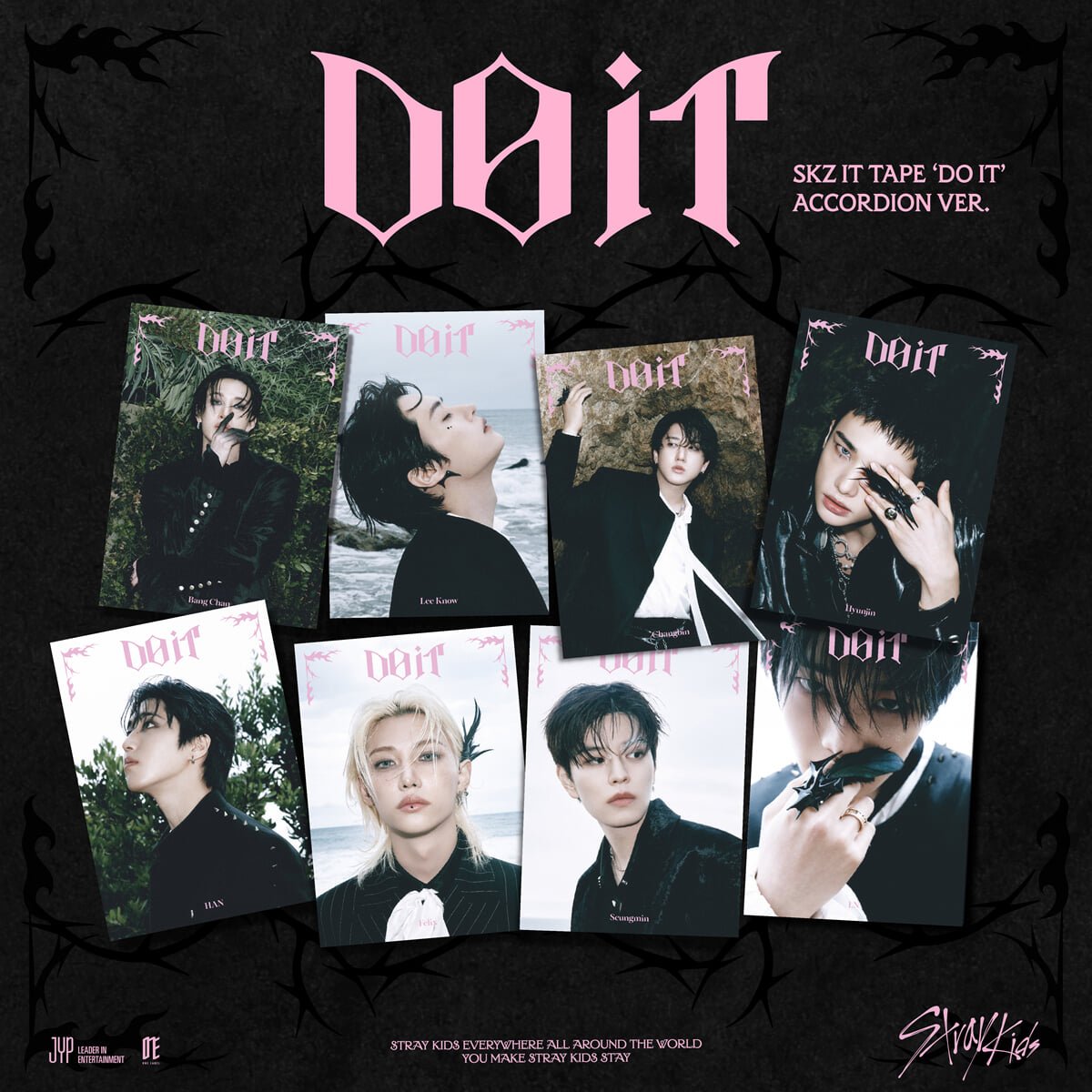 STRAY KIDS - SKZ IT TAPE ‘DO IT’ [ACCORDION VER.][8 SET] album cover
