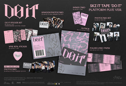 STRAY KIDS - SKZ IT TAPE ‘DO IT’ [PLATFORM PLVE VER.] album contents and details