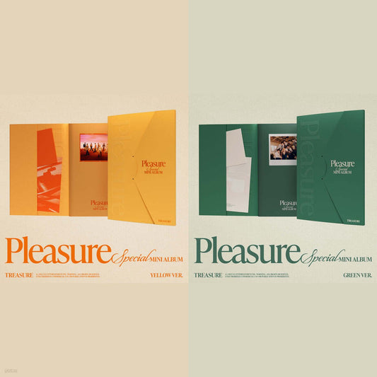 TREASURE SPECIAL MINI ALBUM [PLEASURE] [ 2 SET] album cover