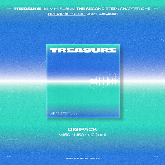TREASURE 1st MINI ALBUM [THE SECOND STEP : CHAPTER ONE] [DIGIPACK ver.] album cover