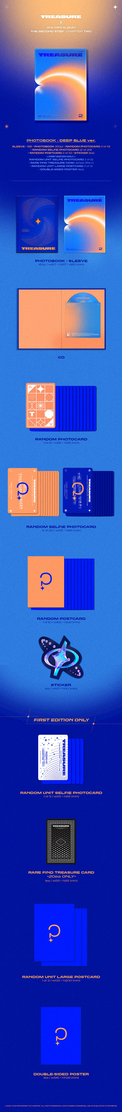 TREASURE 2nd MINI ALBUM [THE SECOND STEP : CHAPTER TWO] (PHOTOBOOK ver.) album contents and details