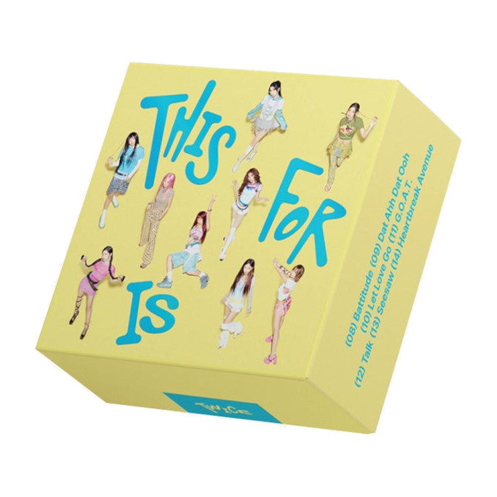 TWICE - 4TH FULL ALBUM [THIS IS FOR] (CONFETTI ver.) album — CONFETTI