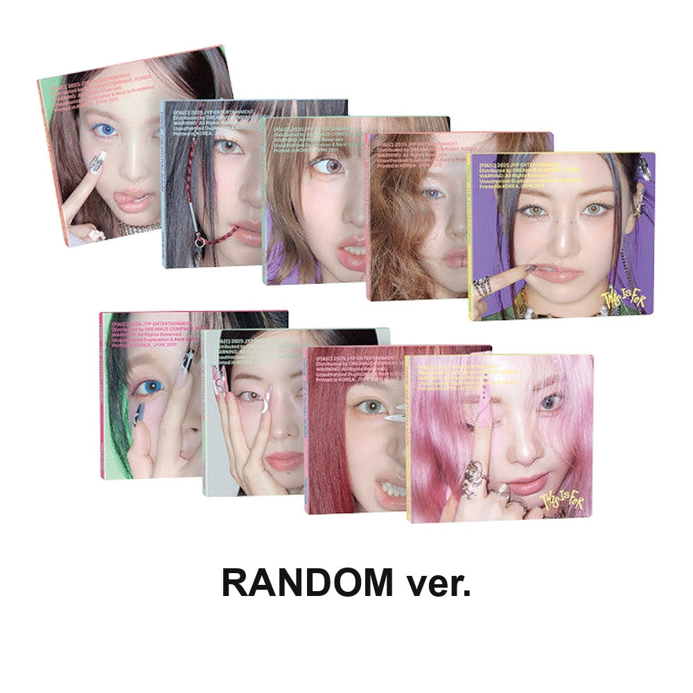 TWICE - 4TH FULL ALBUM [THIS IS FOR] (DIGIPACK ver.) album — DIGIPACK RANDOM