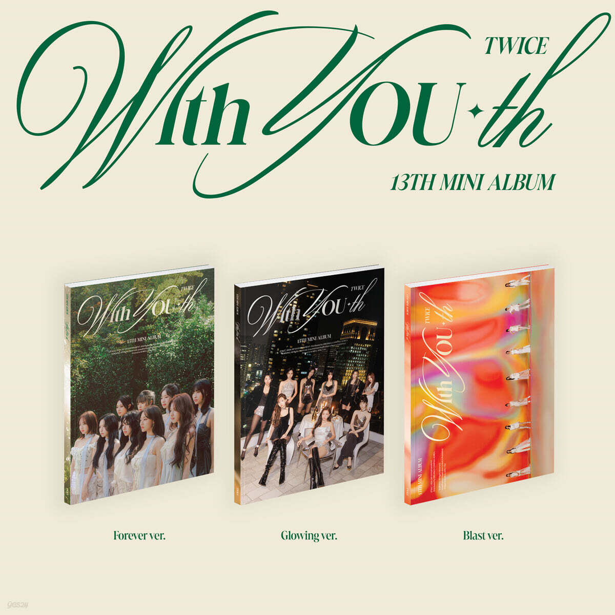 TWICE - WITH YOU-TH album cover