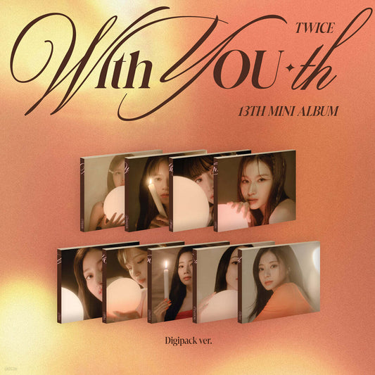 TWICE - WITH YOU-TH [Digipack ver.] album cover
