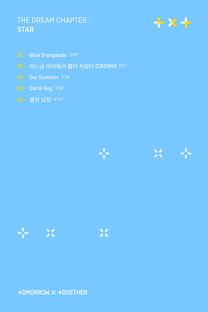 TXT - THE DREAM CHAPTER: STAR album contents and details