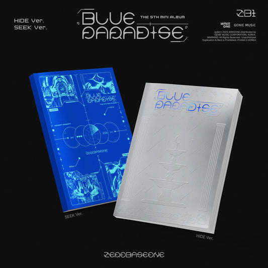 ZEROBASEONE - BLUE PARADISE album cover