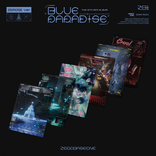ZEROBASEONE - BLUE PARADISE [ZEROSE Ver.] album cover