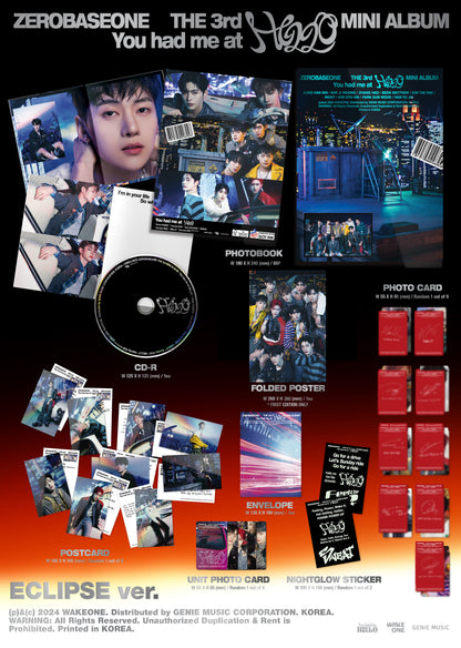 ZEROBASEONE - You had me at HELLO album contents and details