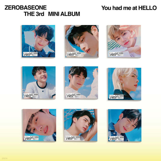 ZEROBASEONE - You had me at HELLO [DIGIPACK ver.] album cover