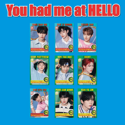 ZEROBASEONE - You had me at HELLO [ZEROSE ver.][POCAALBUM] album cover
